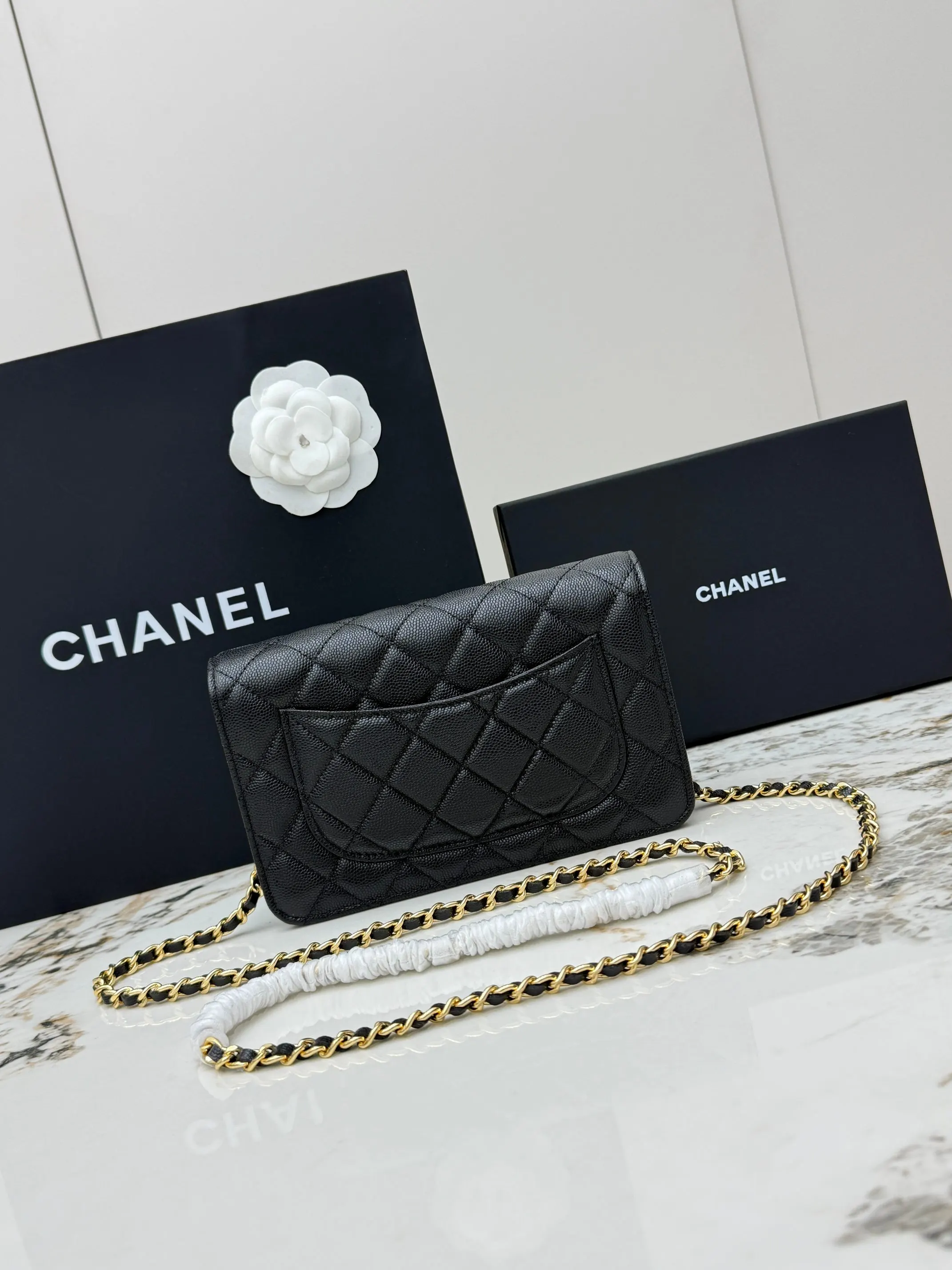 Chanel Chain Bag Leather