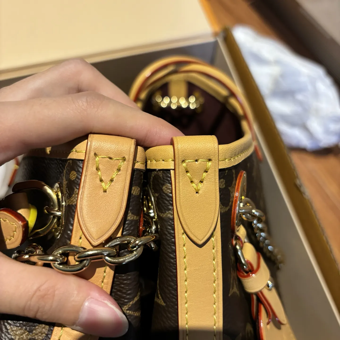 CarryAll 老花 链条包 精致链条款