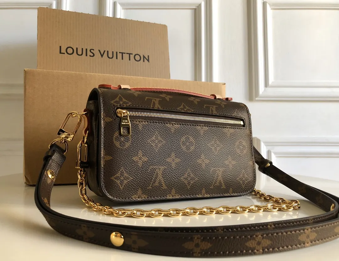 Monogram Chain Bag Canvas