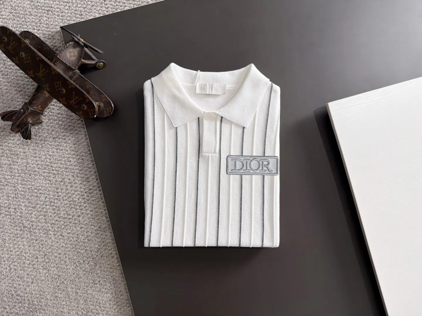 Dior 刺绣 纯棉 Polo衫