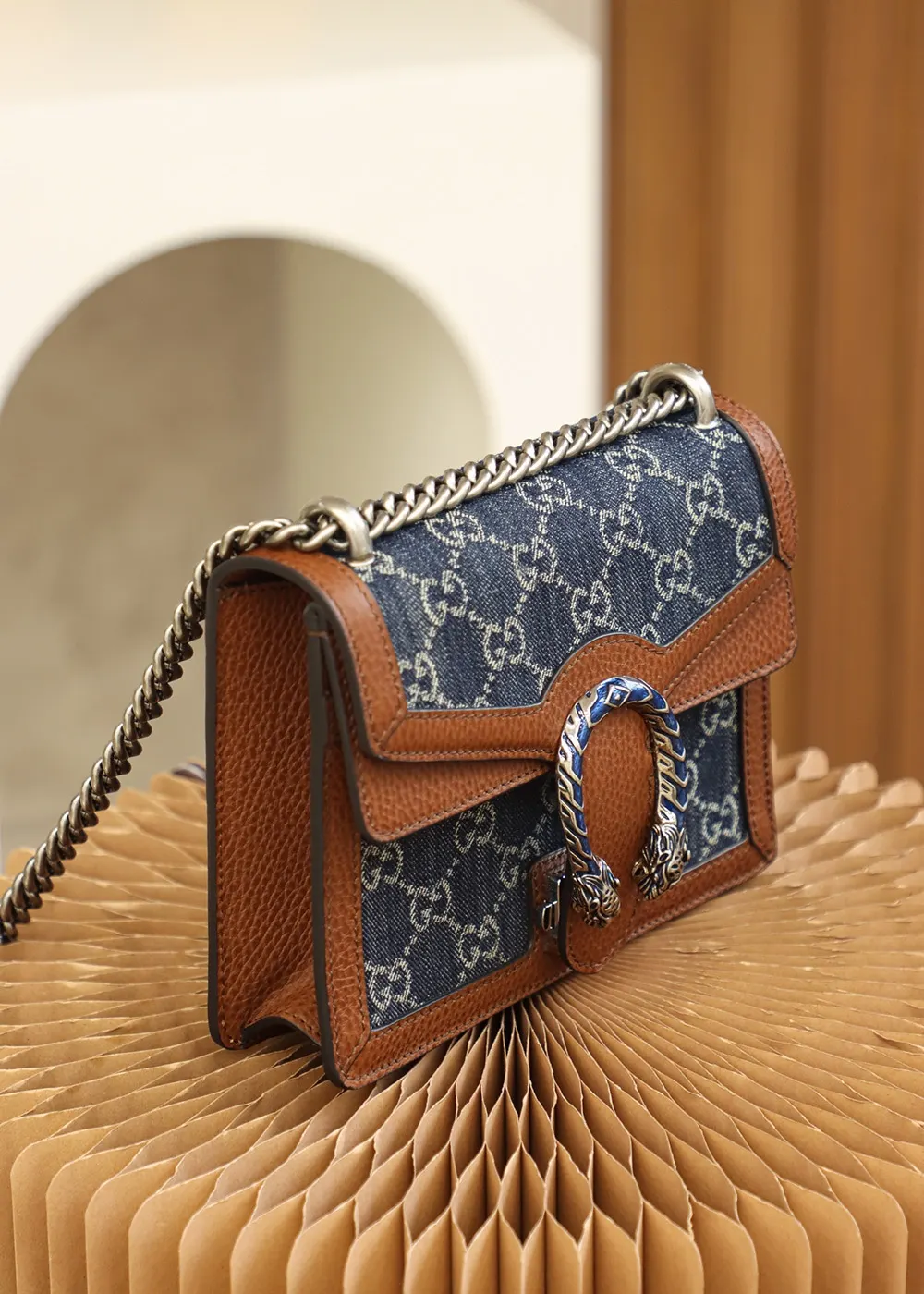 Gucci Dionysus 牛仔 斜挎包