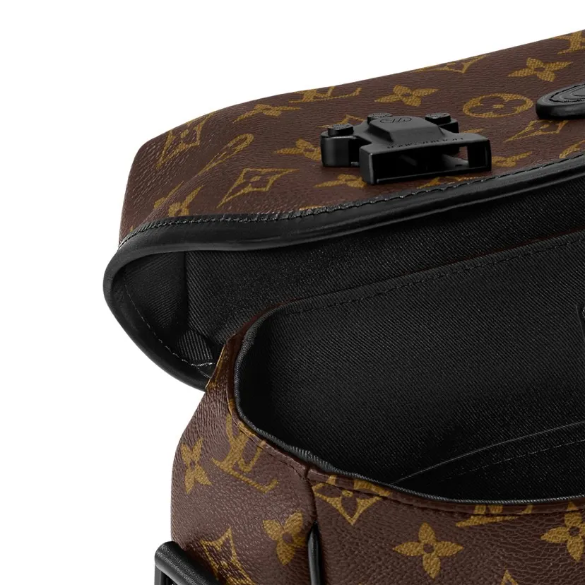 Monogram Organizer Pouch Travel Canvas