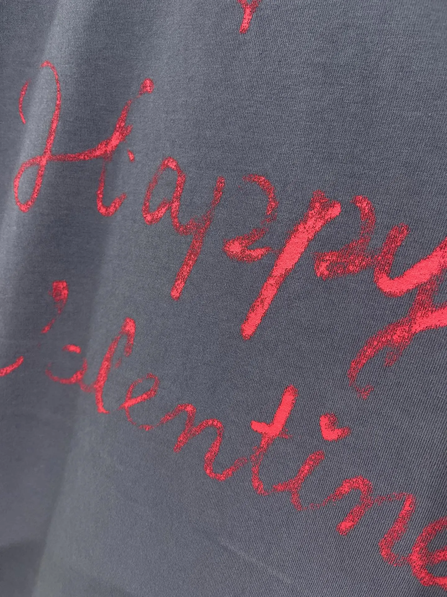 Balenciaga Gray Logo Short Sleeve T-Shirt Street