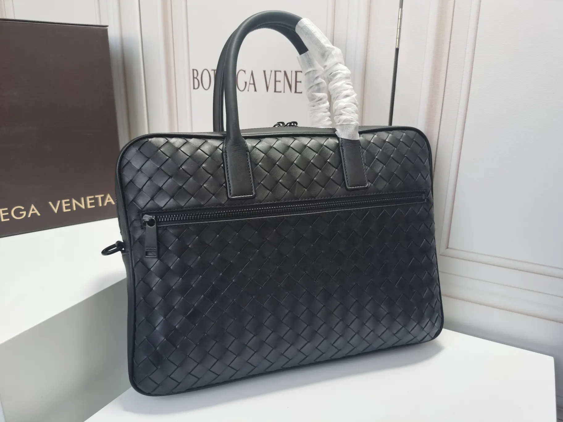 Bottega Veneta 牛皮 公文包 商務通勤款