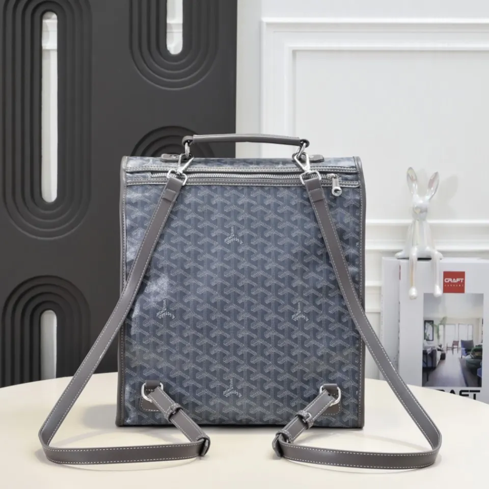 Goyard Gray Backpack