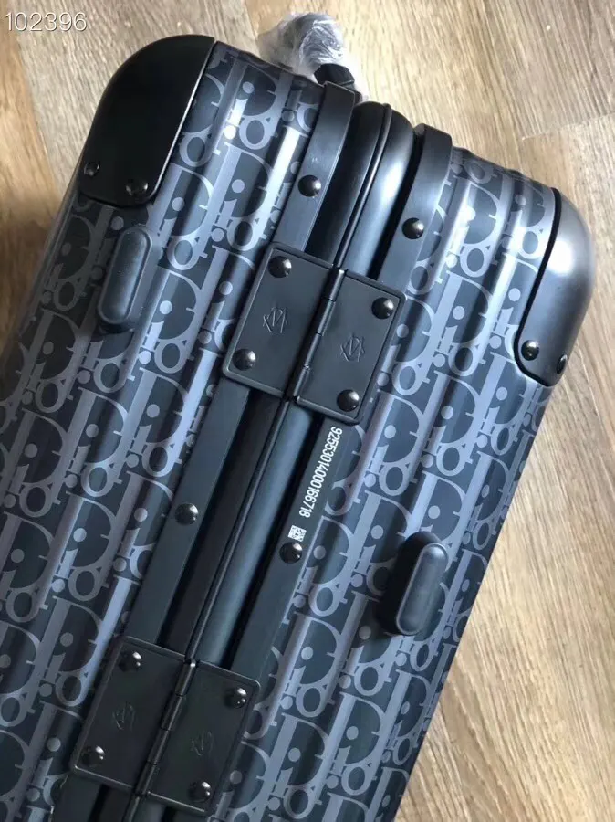 Dior 黑色 行李箱 旅行拉杆款 輕便出行款