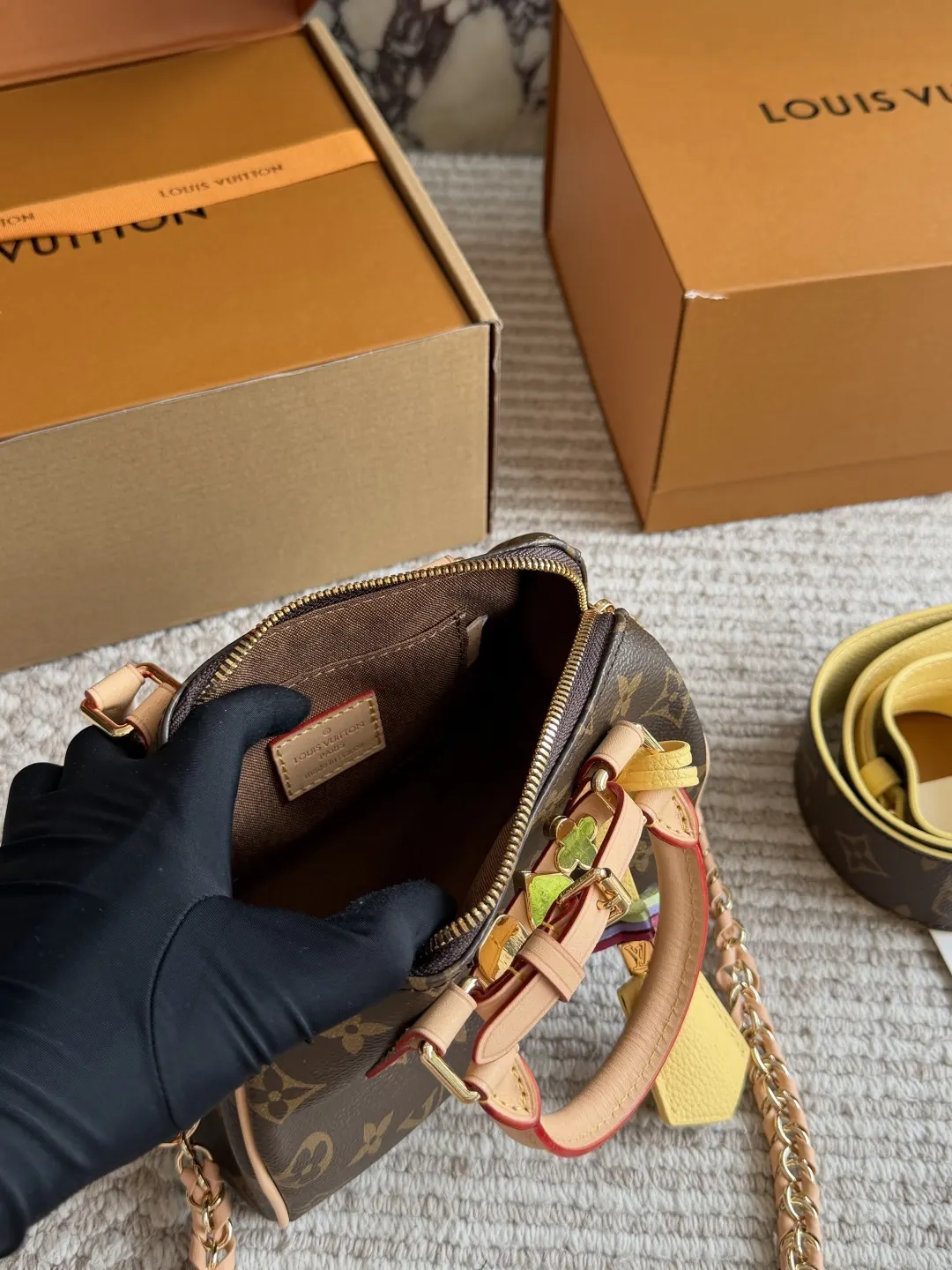 LV Speedy 枕头包 小枕头包 密封 对NANO 旅行袋 大容量旅行款