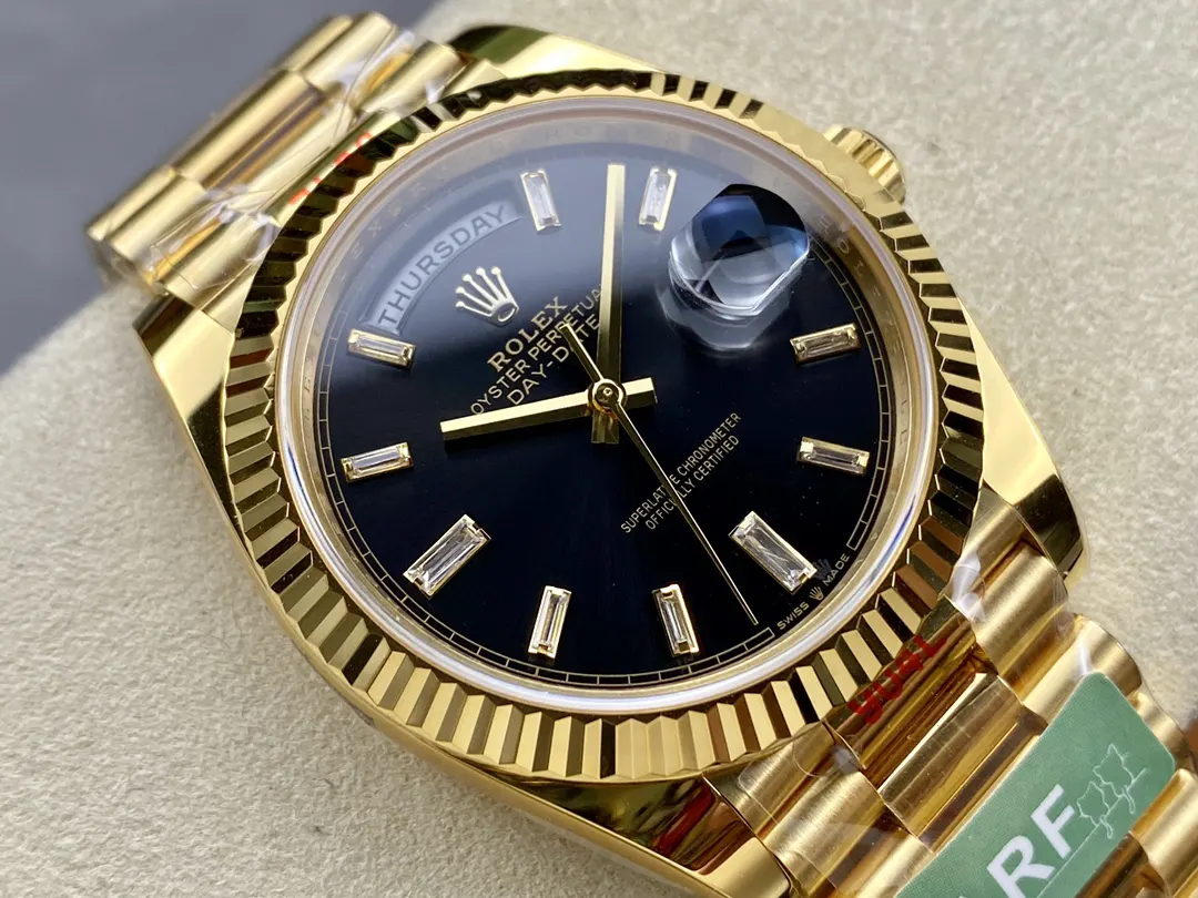 Rolex 元 ARF 劳力士黑冰糖 DD双历星 手表 经典腕表款