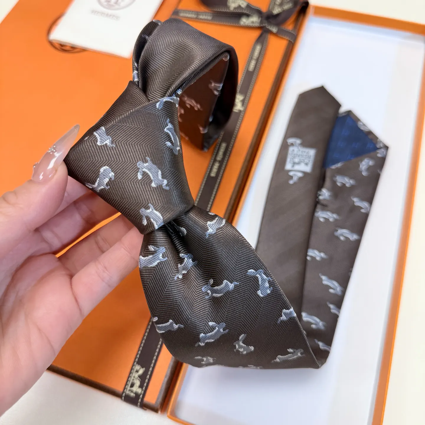 Hermès 领带 精致配饰