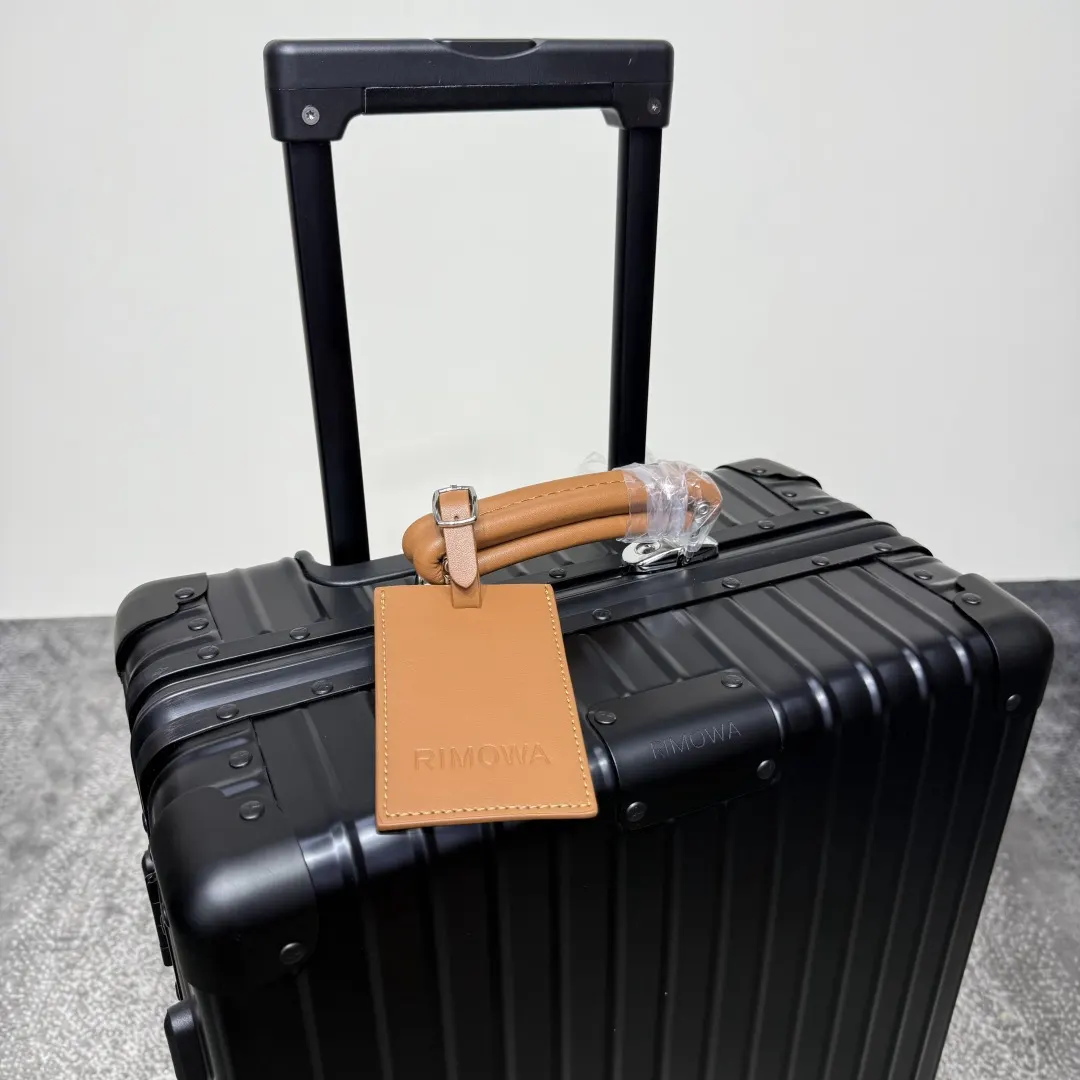 黑色 銀色 色系 全鋁镁合金 升级至尊宝 彩色皮質手把 行李箱 旅行拉杆款 輕便出行款