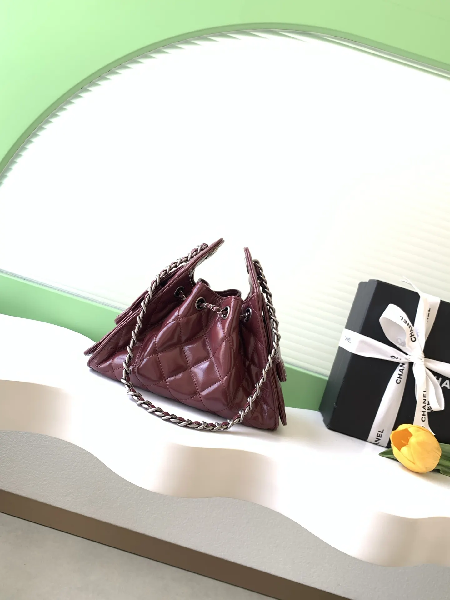 Chanel Hobo Shoulder Bag Vintage Leather