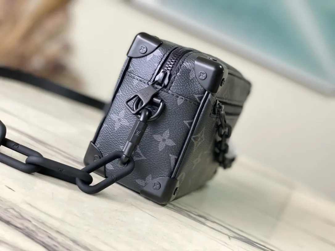 Black Chain Bag Canvas
