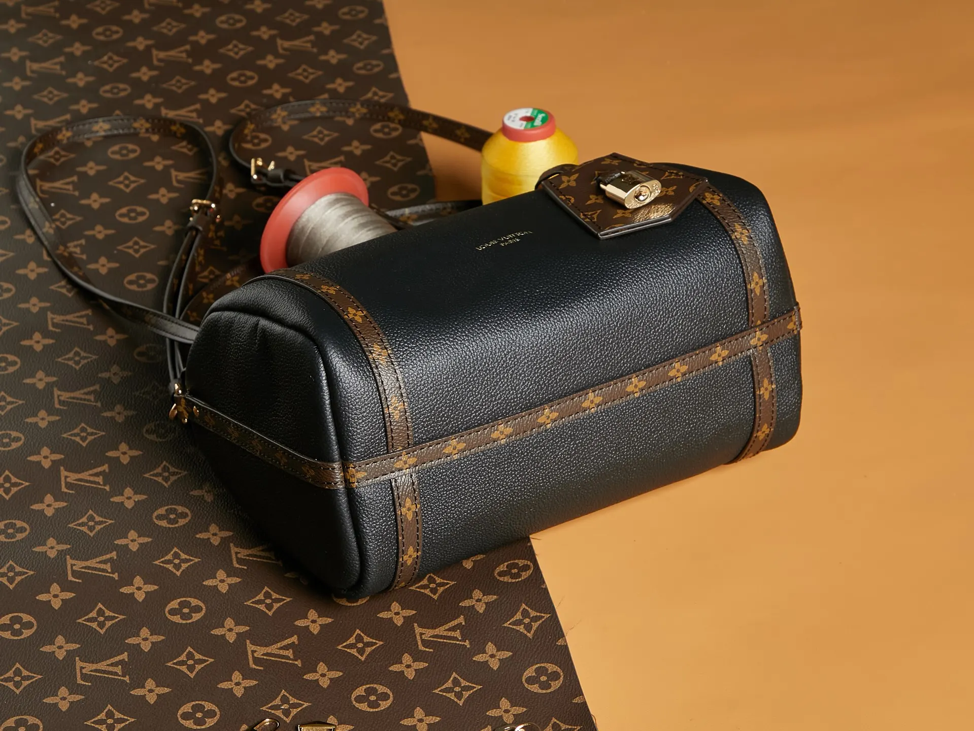 LV Keepall 牛皮 旅行包 大容量旅行款