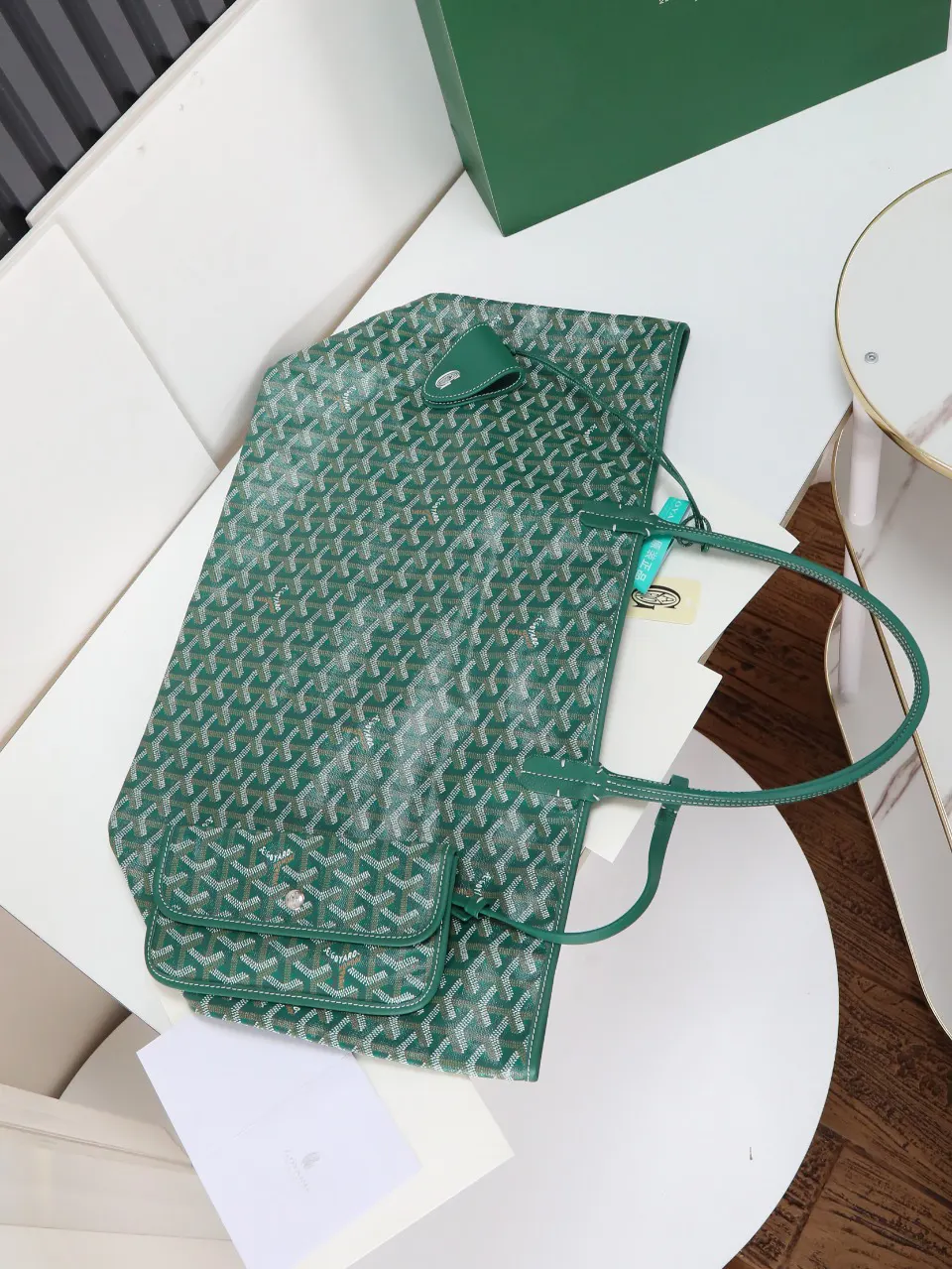 Goyard 帆布 腋下包 復古腋下背款
