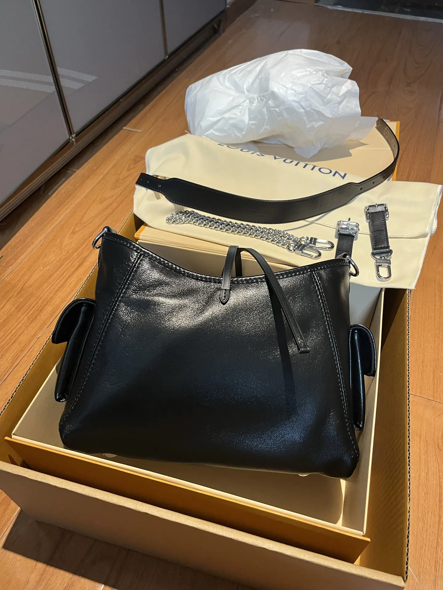 CarryAll 羊皮 水桶包 休閒水桶款