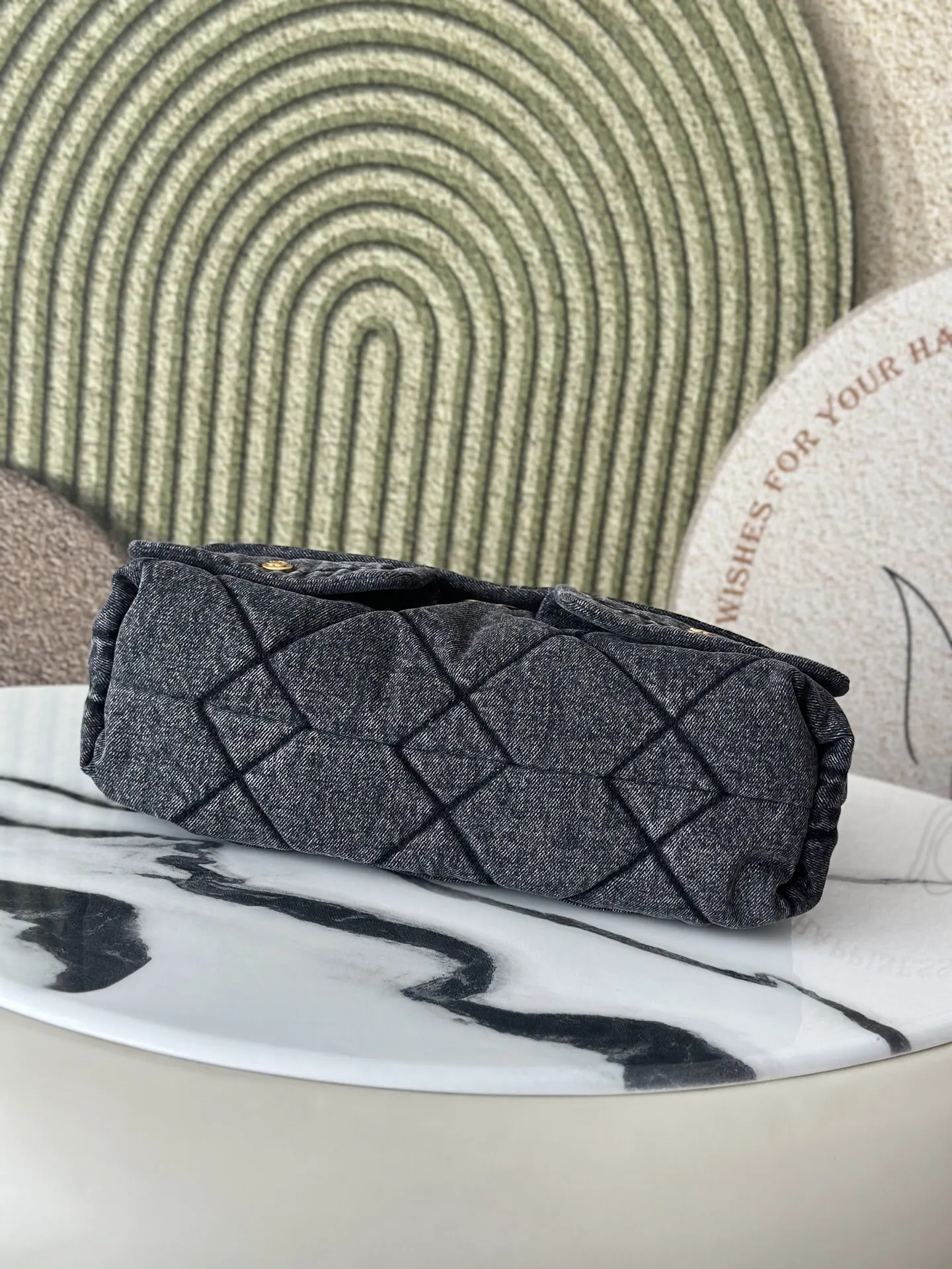 CHANEL 金色 牛仔 鏈條包 精致鏈條款