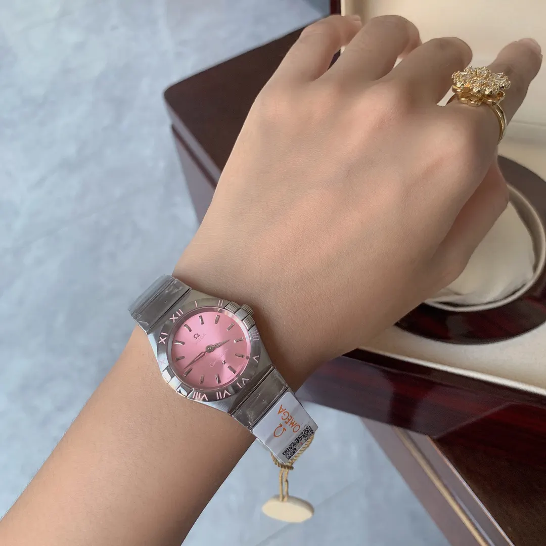 Omega 欧米茄星座系列全新彩色盘腕表 手錶 經典腕表款