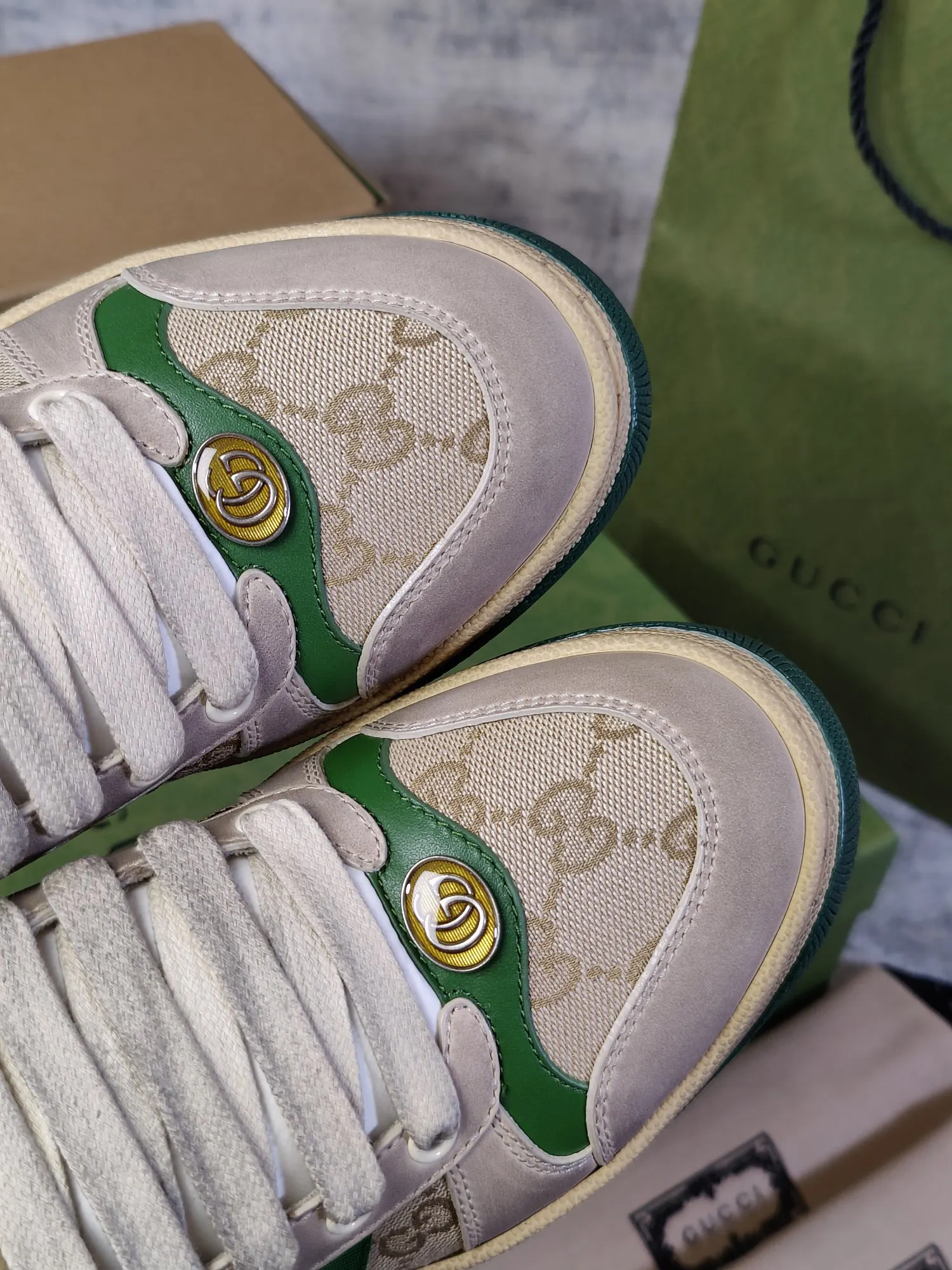 Gucci Logo休闲运动鞋