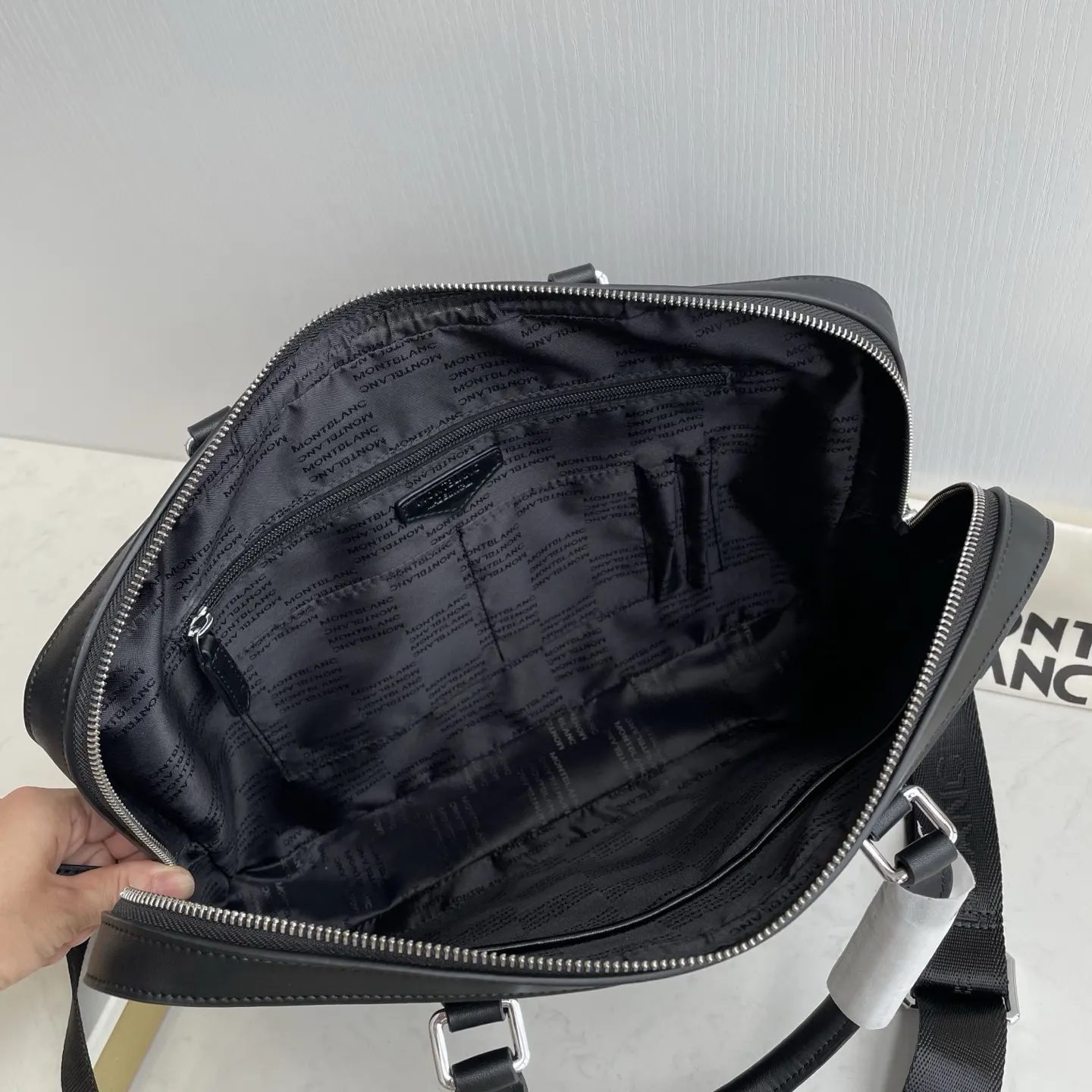 小牛皮 公文包 商務通勤款