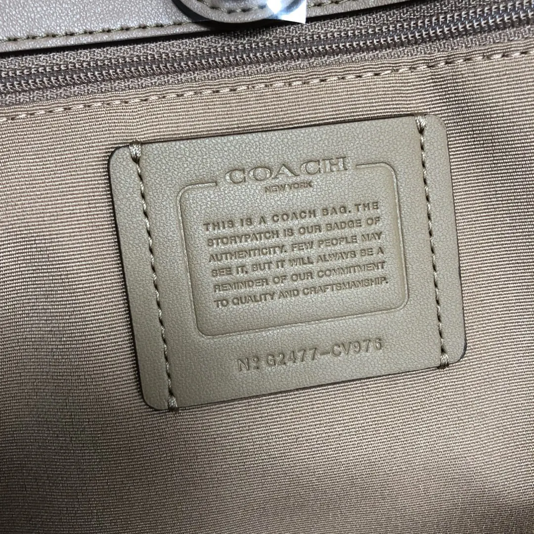 Coach 老花 帆布 托特包 大容量托特款
