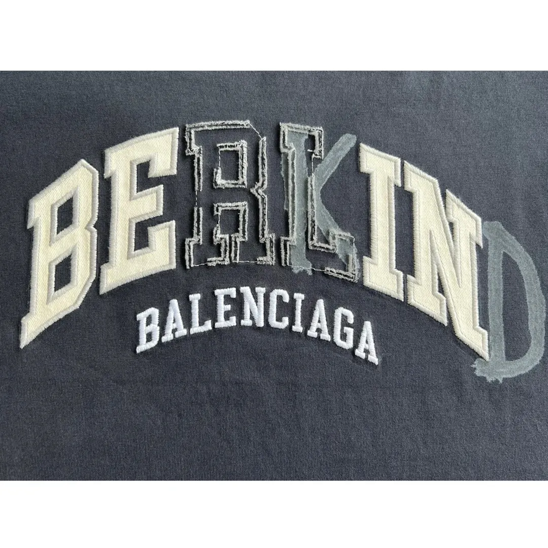 Balenciaga Logo Letter Short Sleeve T-Shirt Street