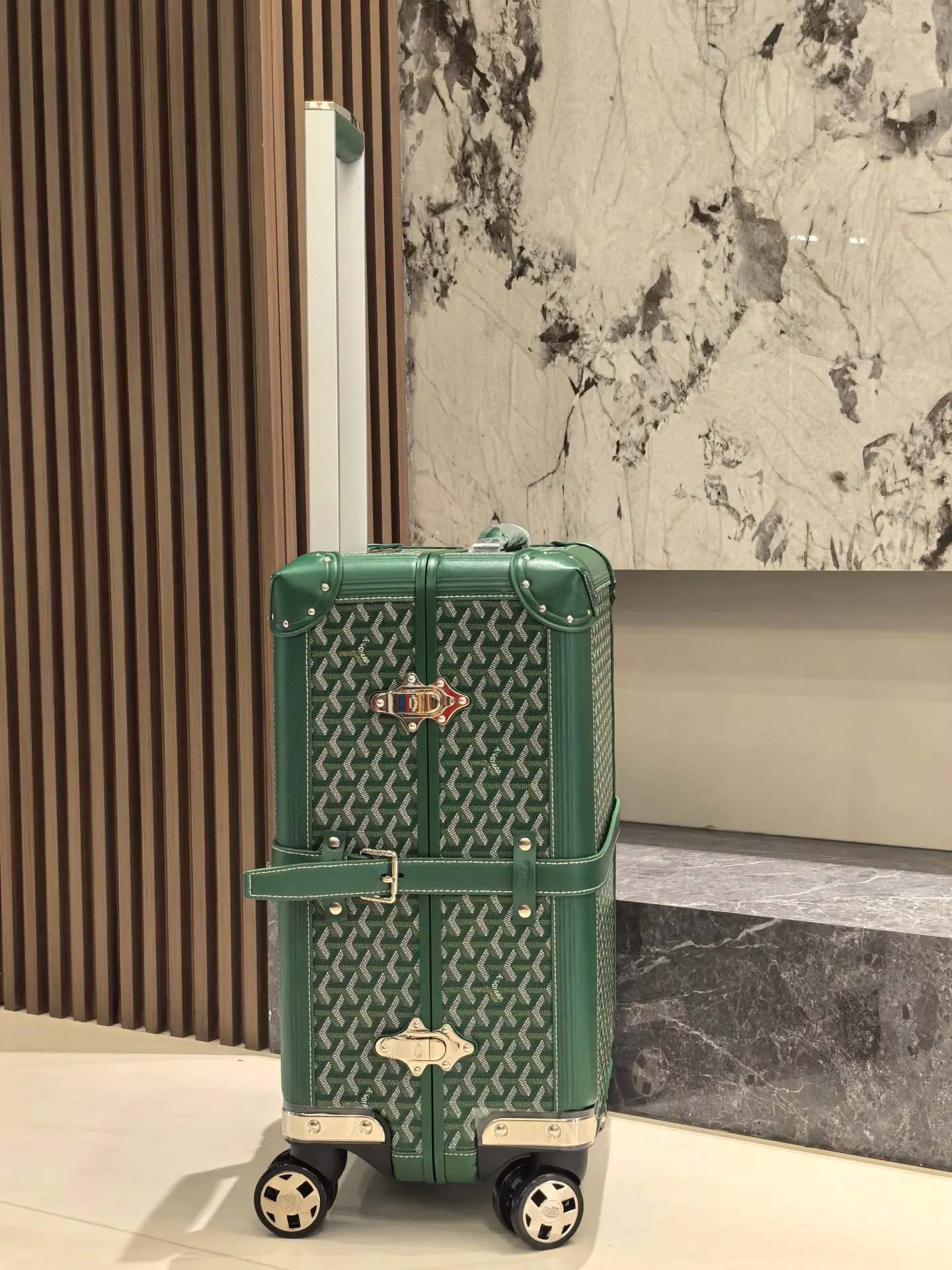 Goyard 戈雅 寸登机箱 全手工精心打造 行李箱 旅行拉杆款 輕便出行款