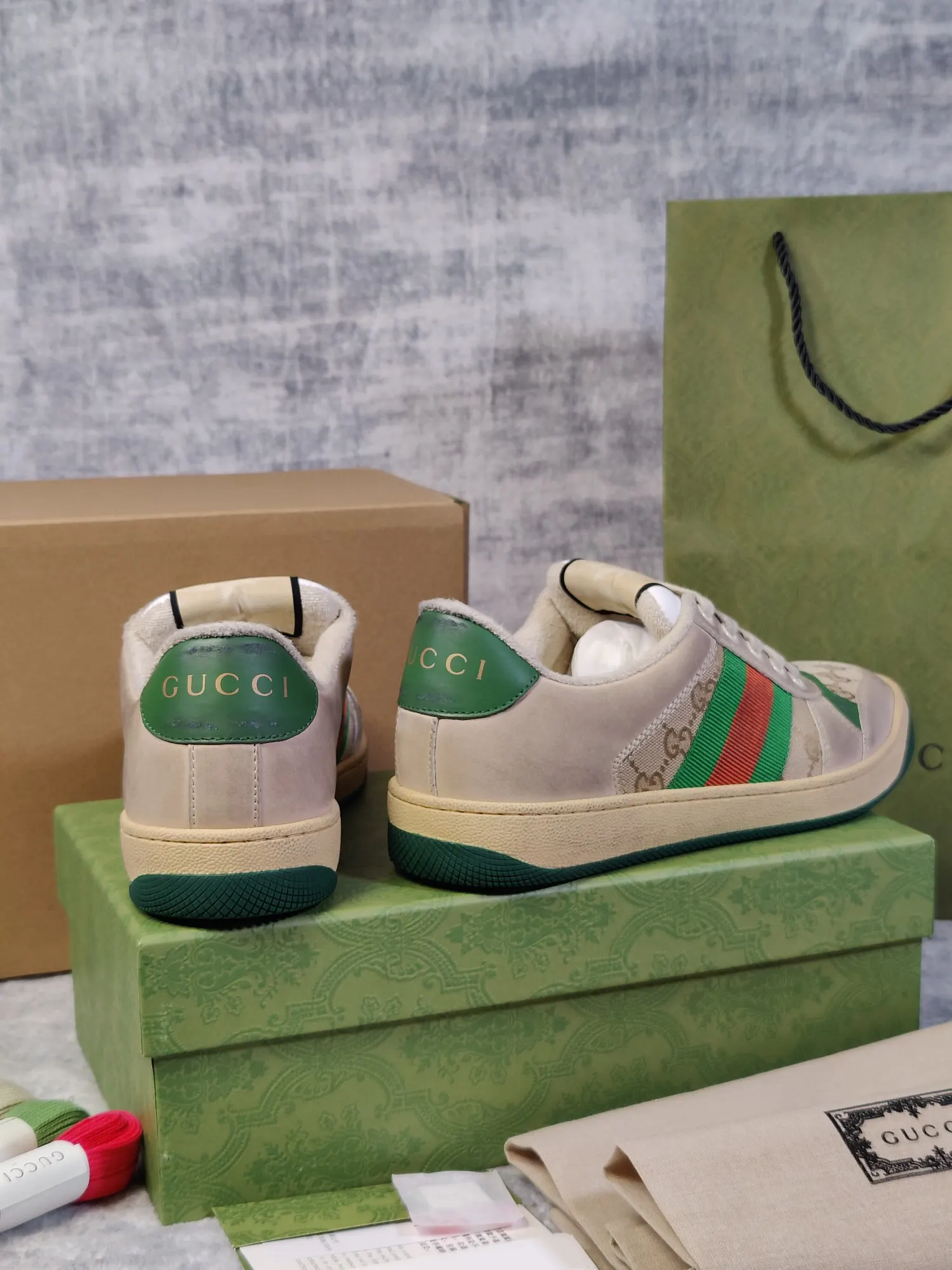 Gucci Logo休闲运动鞋 百搭款