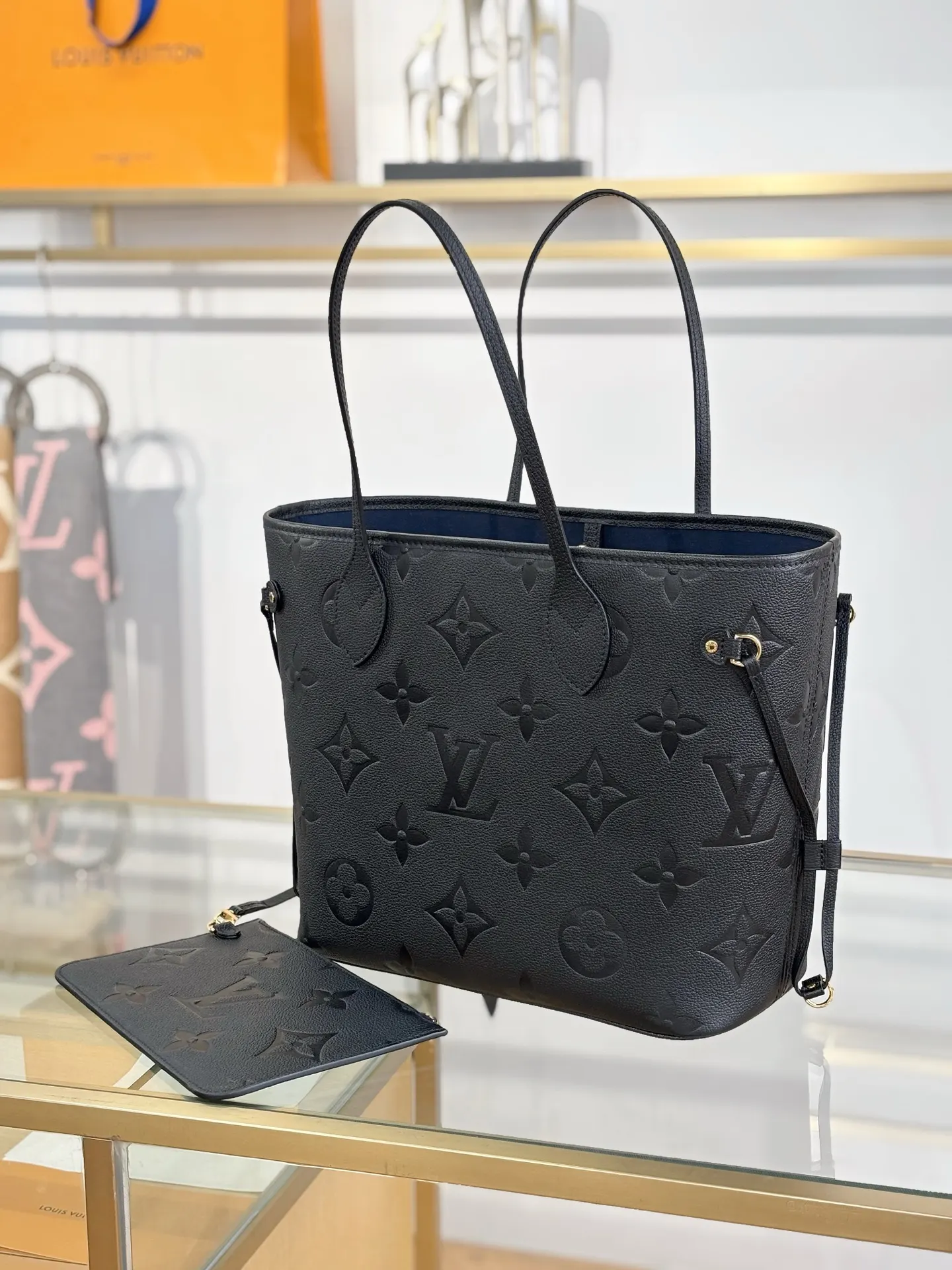 Neverfull 黑色 腋下包 复古腋下背款