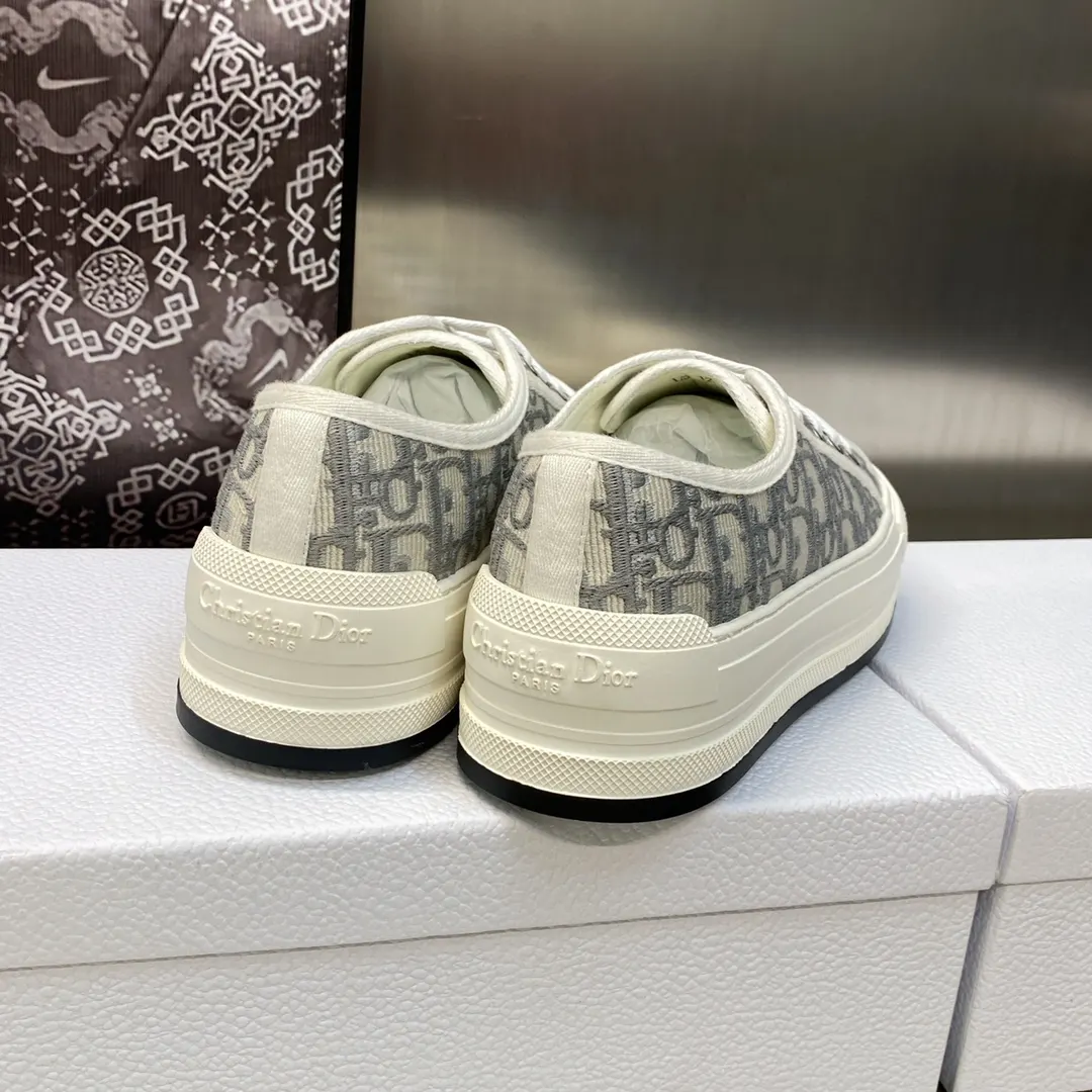 Dior 厚底 拼色 运动鞋