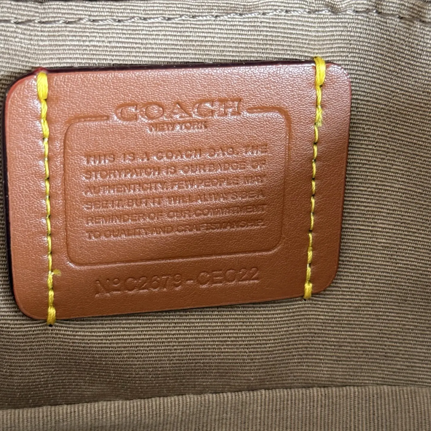 Coach 皮革 Originals 包 的材质选 化妆包 便携收纳款