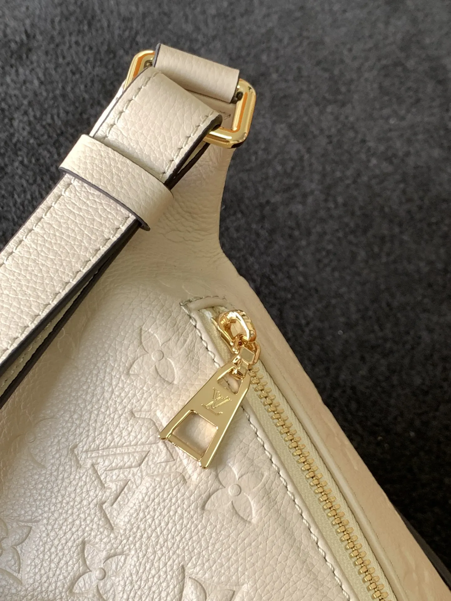 Louis Vuitton Black White Belt Bag Casual