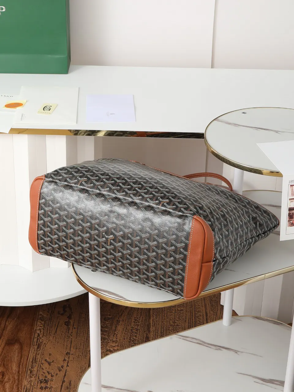 Goyard Brown Tote Bag