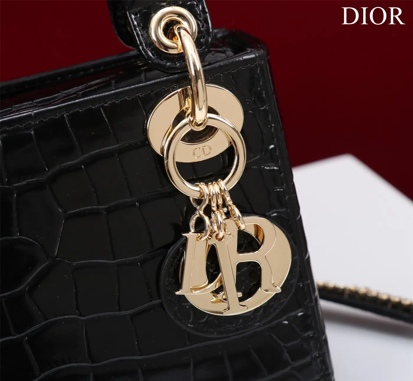 Dior Lady Dior Lady Handbag Top Handle Bag Image 8 Dior Lady Dior Lady Handbag Top Handle Bag Image 8
