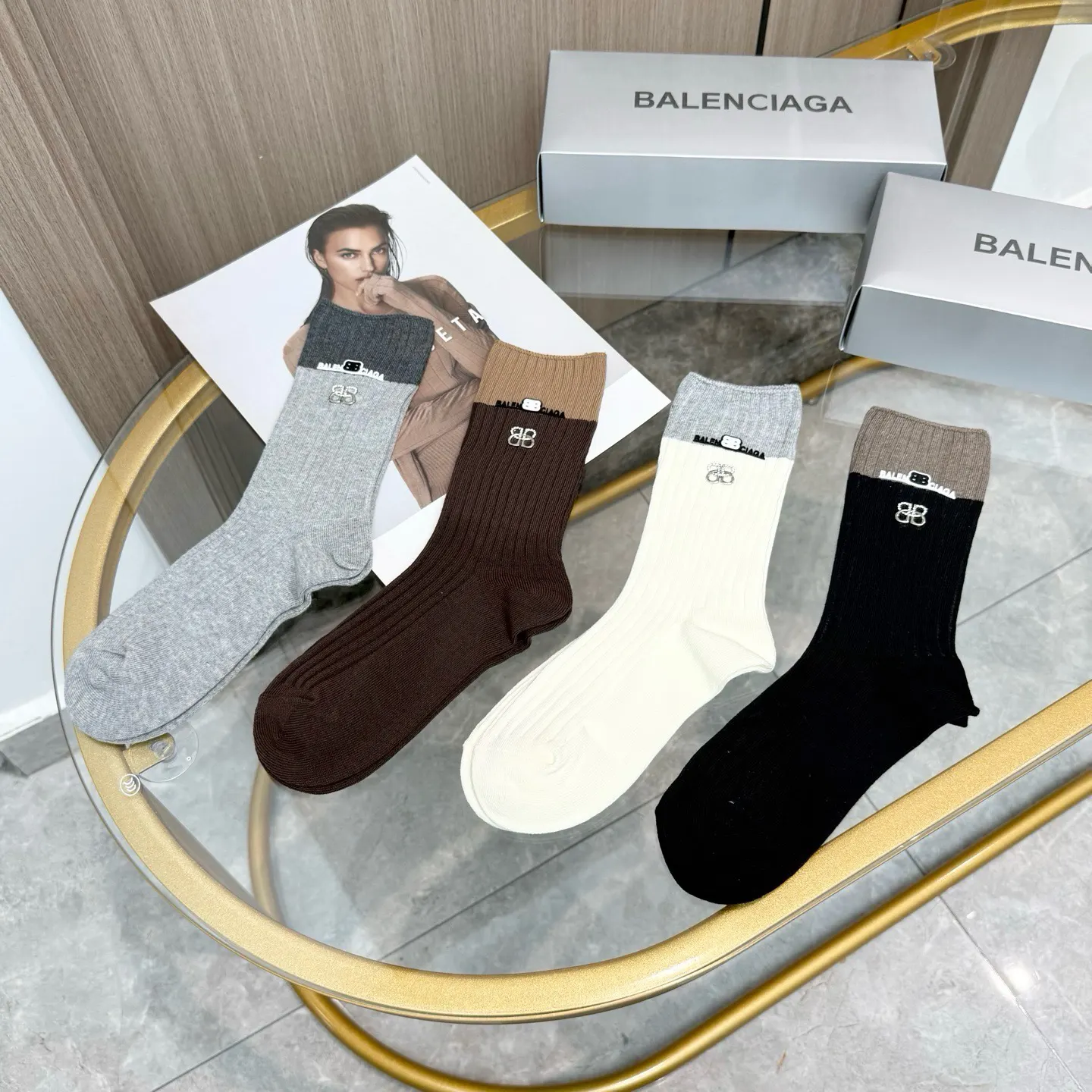 Balenciaga Cotton Logo Shoulder Bag