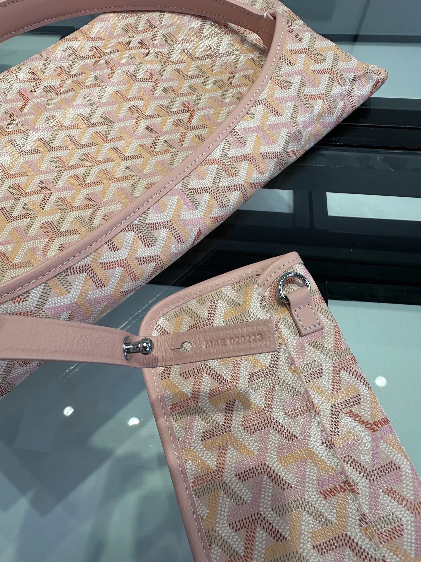 Goyard Monogram Hobo Shoulder Bag Vintage Canvas Image 9 Goyard Monogram Hobo Shoulder Bag Vintage Canvas Image 9