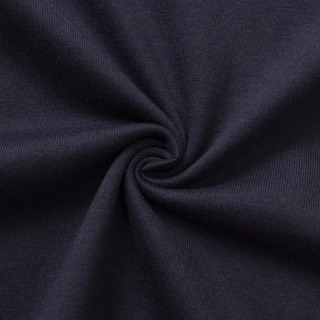Balenciaga Blue Logo Short Sleeve T-Shirt Street