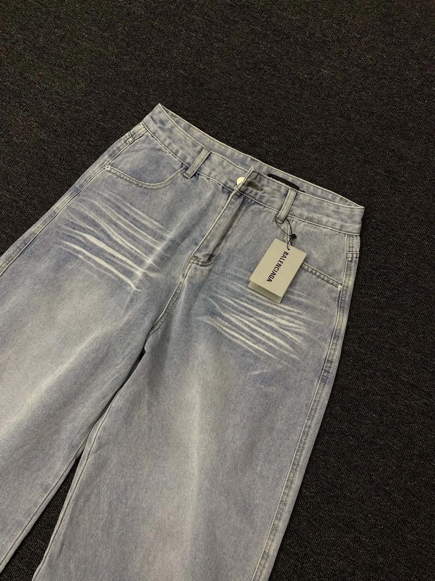Balenciaga 藍色 牛仔 休閒裤 褲子