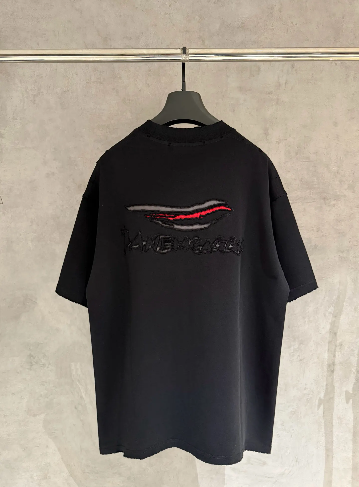 Balenciaga 25SS 刺繡 純棉 短袖T恤