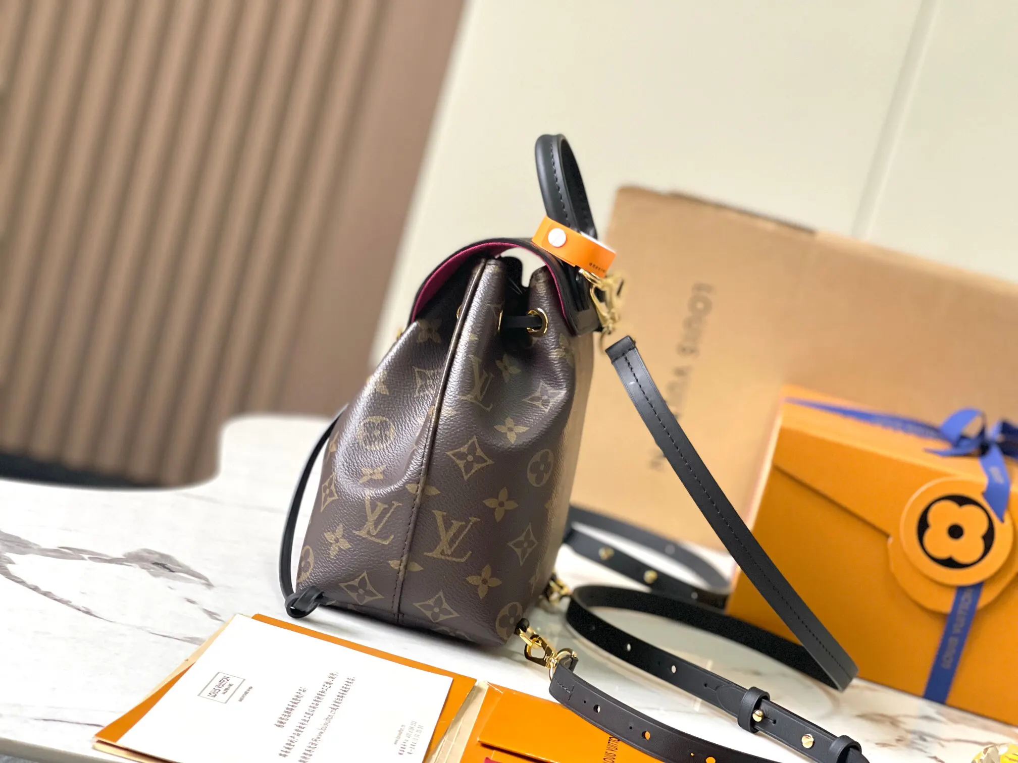 黑色 MONTSOURIS BB 双肩包 实用双肩款