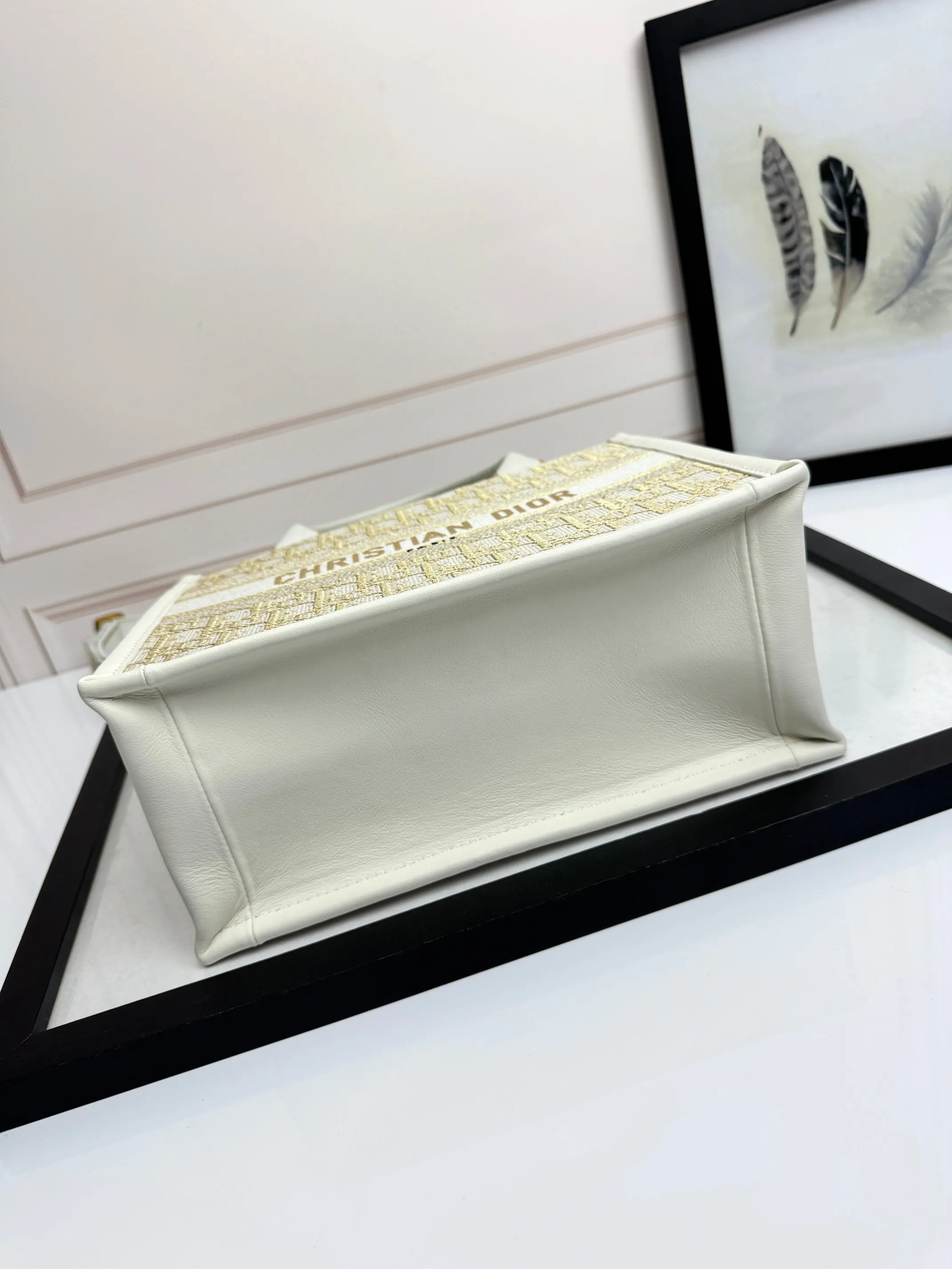 Dior Book Tote Oblique 皮革 托特包