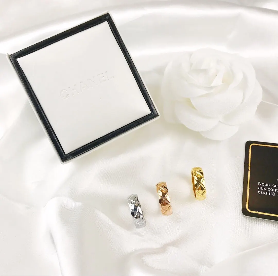Chanel 金色 戒指