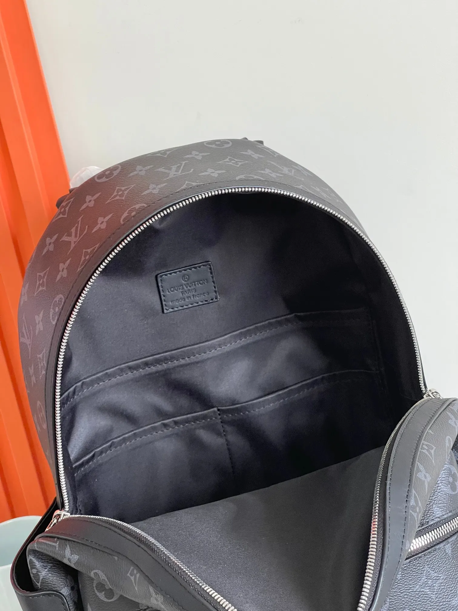 LV Discovery Black Embossed Backpack Image 8 LV Discovery Black Embossed Backpack Image 8