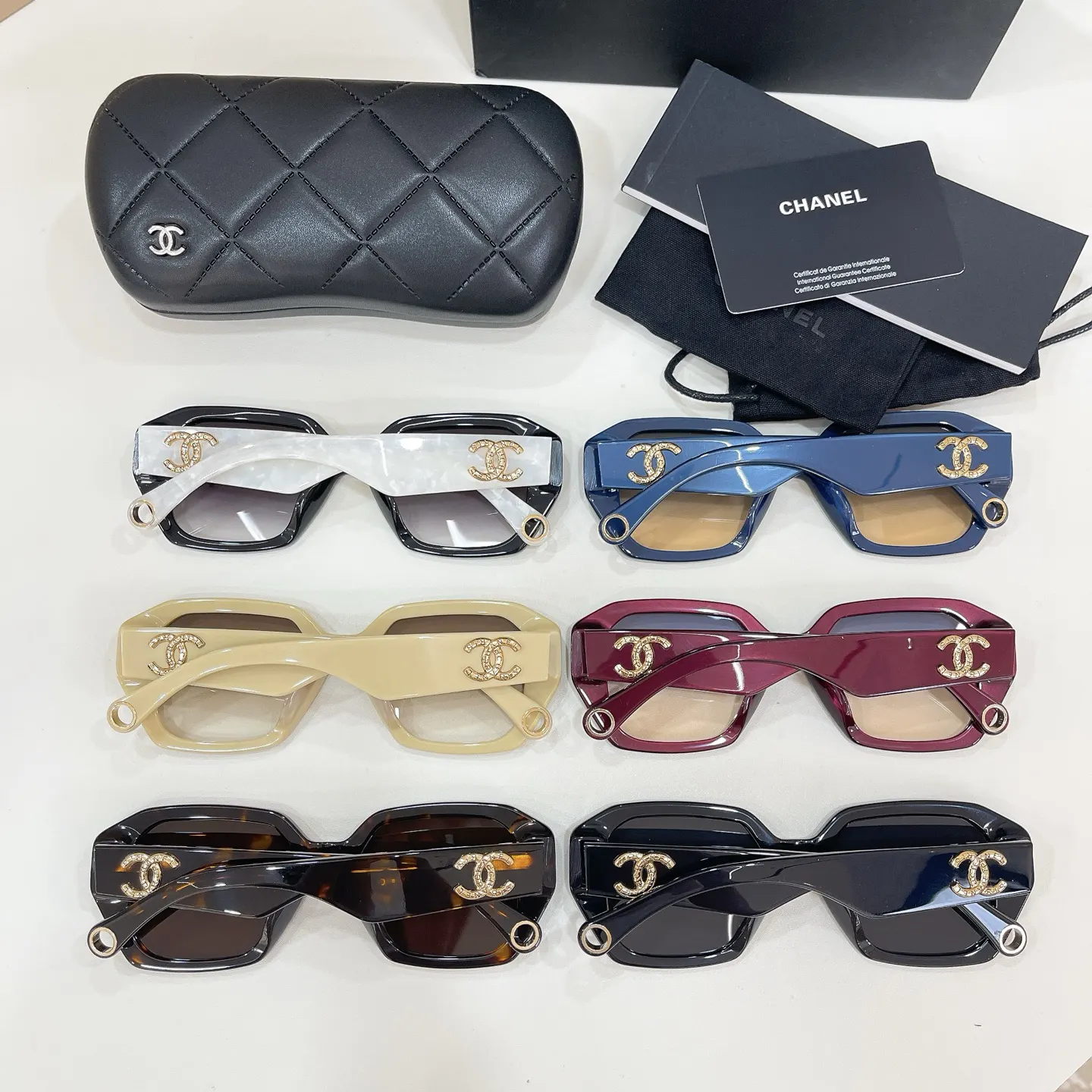 Chanel 黑色 光学眼镜