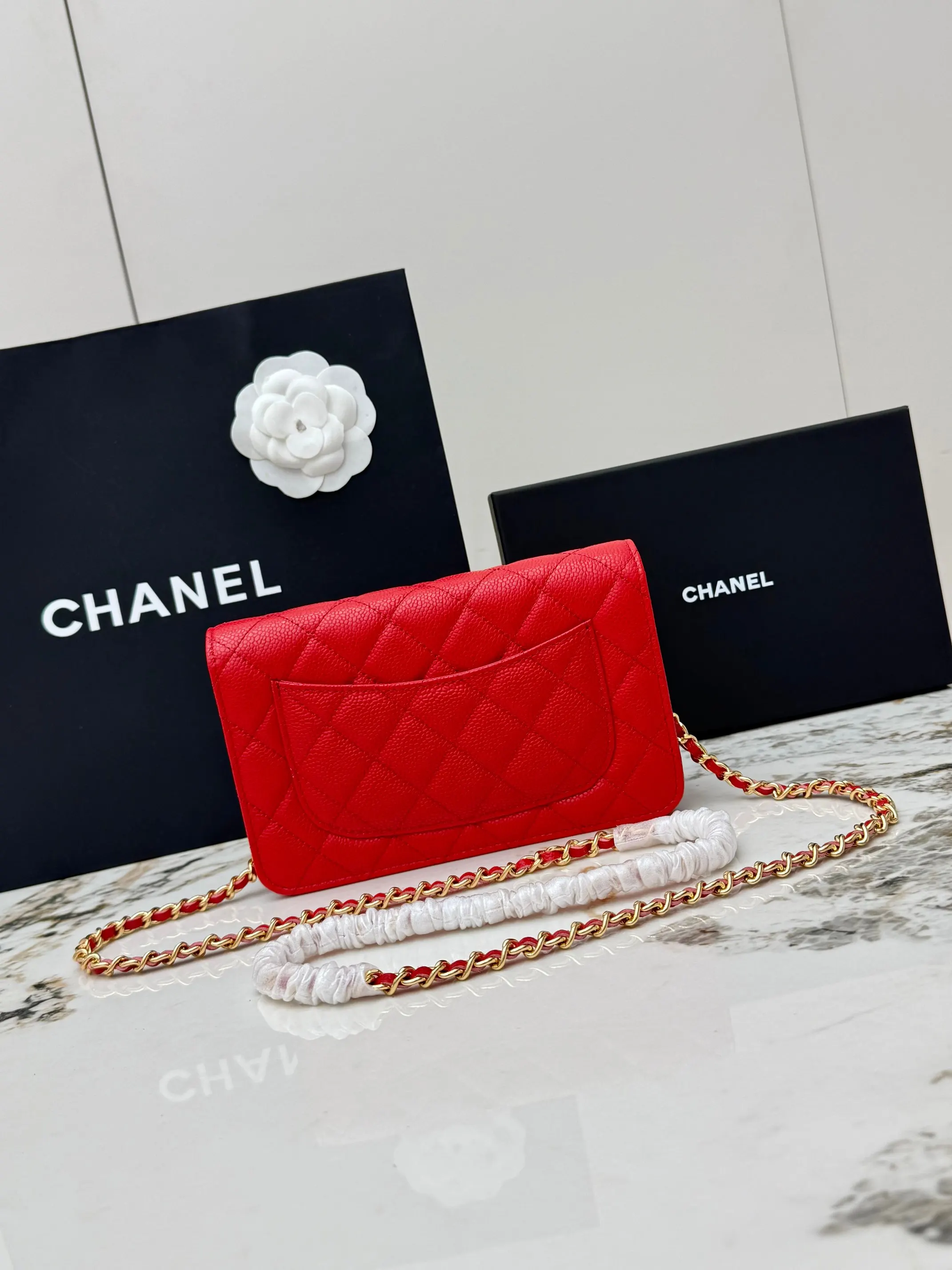 CHANEL 小牛皮 链条包 精致链条款