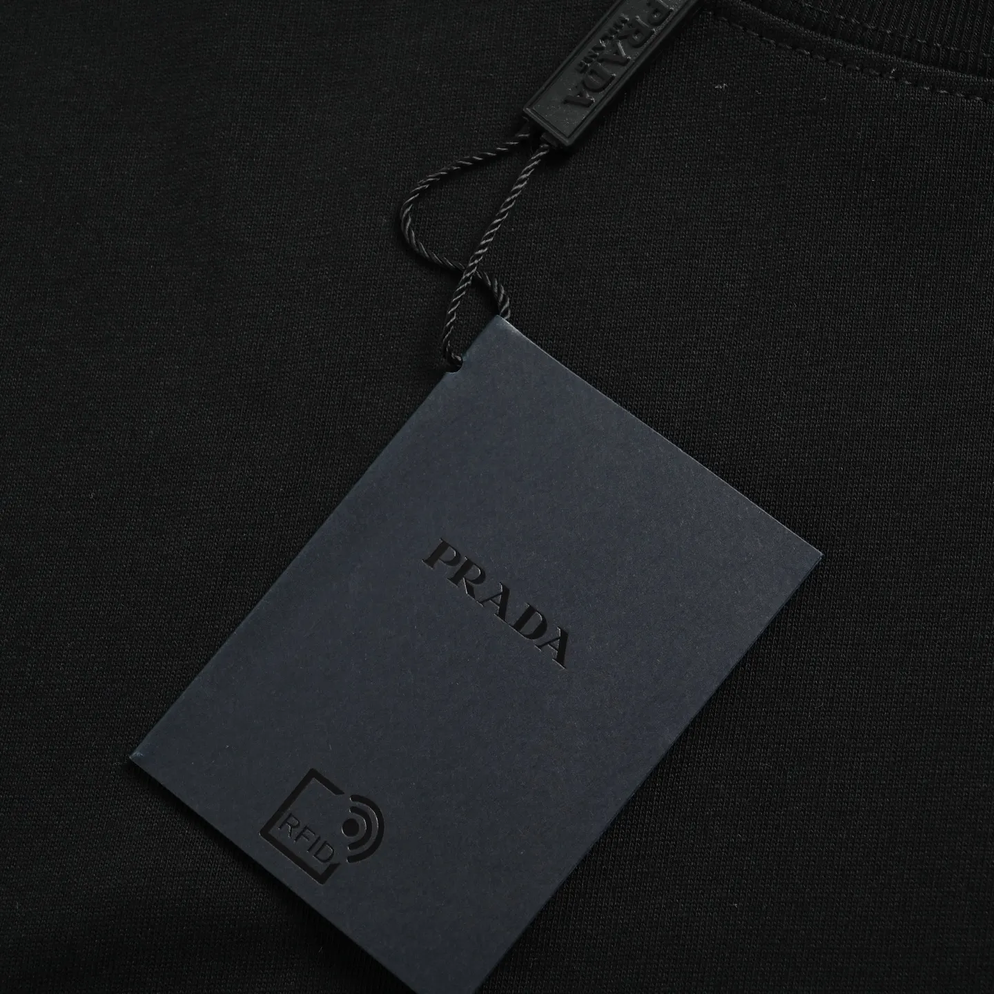 Prada Letter Short Sleeve T-Shirt