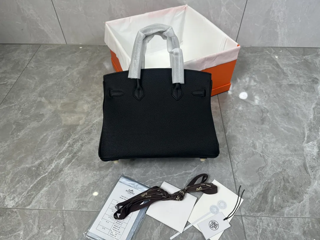 Hermès 供你选择 荔枝纹牛皮 手提包