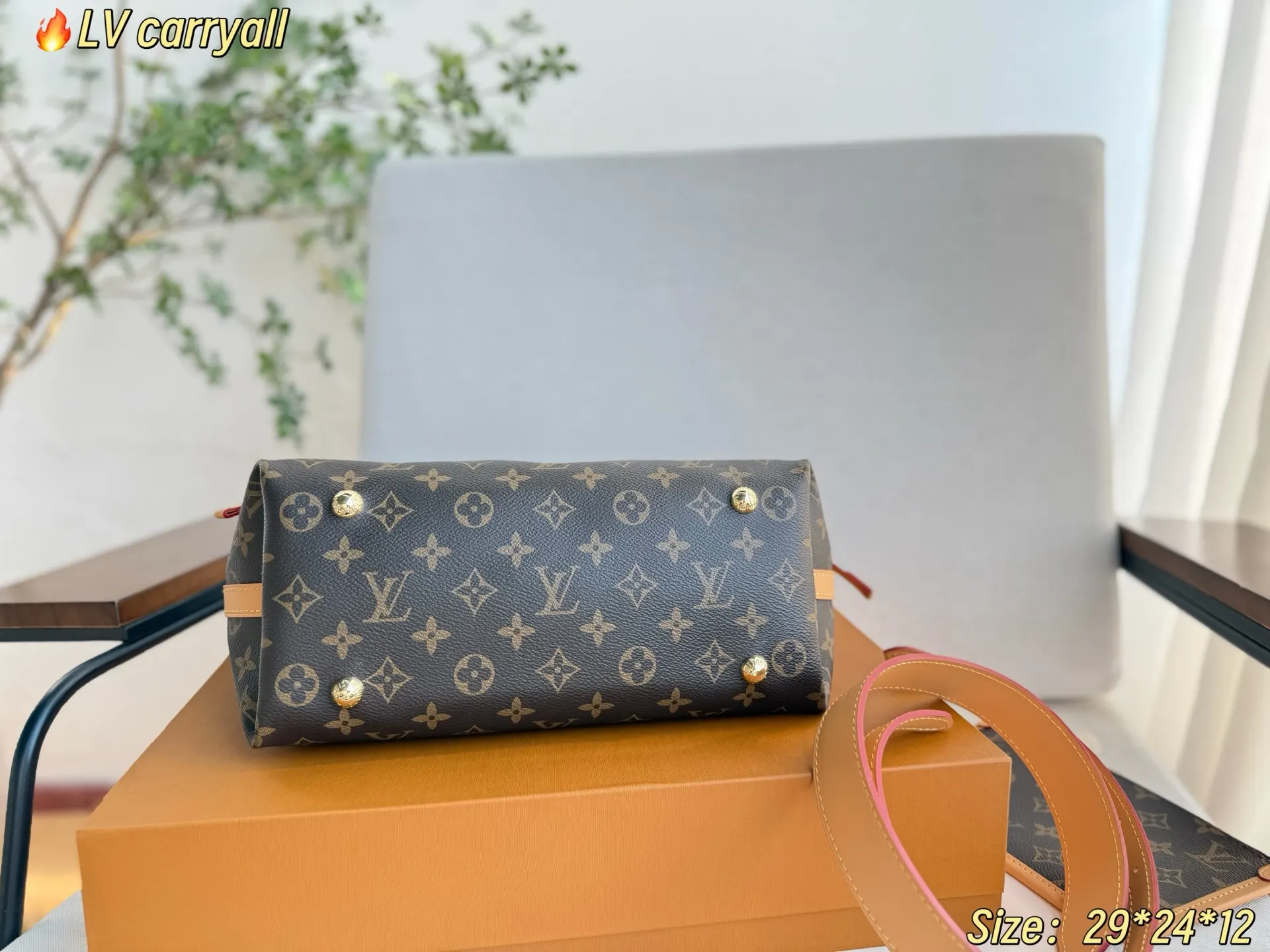 LV CarryAll 老花 斜挎包 轻便斜挎款