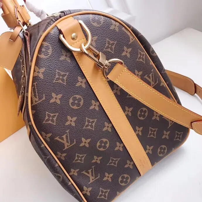 LV 老花Keepall旅行袋 棕色手提款｜ORBUYBAG 岚奢包高端时尚精品