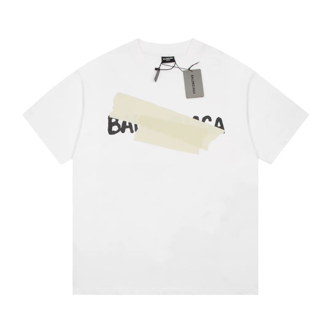 Balenciaga 字母 印花 短袖T恤