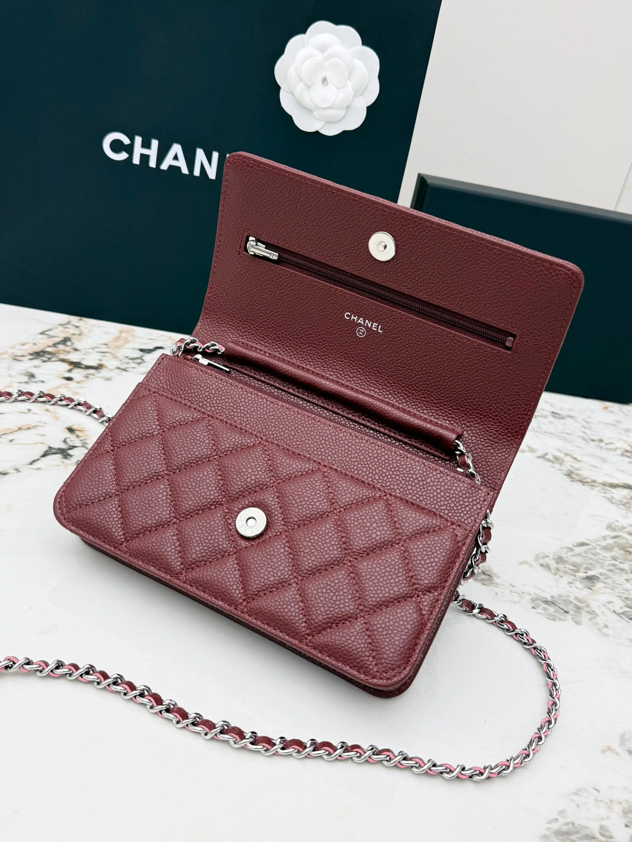 CHANEL 小牛皮 鏈條包 精致鏈條款